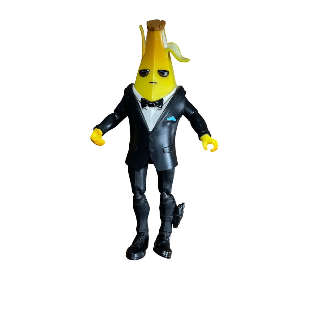 Fortnite Agent Peely Action Figure Banana Tuxedo Suit Epic Games Collectible